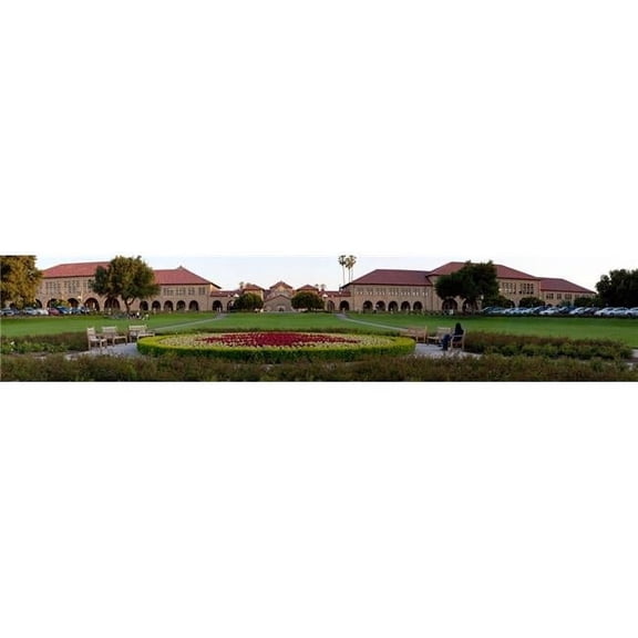 Panoramic Images PPI164282LARGE The Front of Stanford University in Palo Alto Santa Clara County California USA Poster Print, 8 x 38 - Large