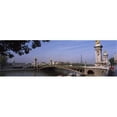 thumbnail image 1 of Panoramic Images PPI23034L Bridge across a river with the Eiffel Tower in the background  Pont Alexandre III  Seine River  Paris  Ile-de-France  France Poster Print by Panoramic Images - 36 x 12, 1 of 1