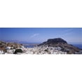 thumbnail image 1 of Panoramic Images PPI27313L Houses on an island  Lindos  Rhode Island  Dodecanese  Greece Poster Print by Panoramic Images - 36 x 12, 1 of 1
