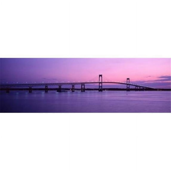 Panoramic Images PPI29984 Newport Bridge Newport Ri Poster Print by Panoramic Images, 37 x 12