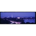 thumbnail image 1 of Panoramic Images PPI31053L Evening Washington DC Poster Print by Panoramic Images - 36 x 12, 1 of 1