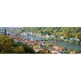 thumbnail image 1 of Panoramic Images PPI44836L Aerial view of a city at the riverside  Heidelberg Castle  Heidelberg  Baden-Wurttemberg  Germany Poster Print by Panoramic Images - 36 x 12, 1 of 1