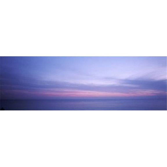 Panoramic Images PPI50378L Clouds over the ocean Atlantic Ocean Bermuda USA Poster Print by Panoramic Images - 36 x 12