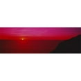 thumbnail image 1 of Panoramic Images PPI50698L Sunset over the ocean  California  USA Poster Print by Panoramic Images - 36 x 12, 1 of 1