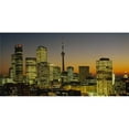 thumbnail image 1 of Panoramic Images PPI56199L Skyscrapers Lit Up At Dusk Toronto Eaton Centre Toronto Ontario Canada Poster Print, 36 x 12, 1 of 1