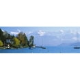 thumbnail image 1 of Panoramic Images PPI60408L Lake on the mountainside  Lake Thun  Hilterfingen  Canton of Bern  Switzerland Poster Print by Panoramic Images - 36 x 12, 1 of 1