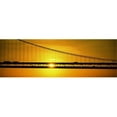thumbnail image 1 of Panoramic Images PPI64383L Sunrise Bay Bridge San Francisco CA USA Poster Print by Panoramic Images - 36 x 12, 1 of 1
