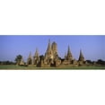 thumbnail image 1 of Panoramic Images PPI69150L Temples in a field  Wat Chaiwatthanaram  Ayutthaya Historical Park  Ayutthaya  Thailand Poster Print by Panoramic Images - 36 x 12, 1 of 1