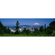 Panoramic Images PPI72977L Mt Hood Portland Oregon USA Poster Print by Panoramic Images - 36 x 12