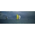 thumbnail image 1 of Panoramic Images PPI74012L Sailboat racing in the ocean  Key West  Florida  USA Poster Print by Panoramic Images - 36 x 12, 1 of 1