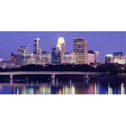 Panoramic Images PPI74197L Minneapolis MN Poster Print by Panoramic Images - 36 x 12