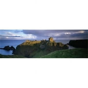 Panoramic Images PPI74482L High angle view of a castle  Dunnottar Castle  Grampian  Stonehaven  Scotland Poster Print by Panoramic Images - 36 x 12