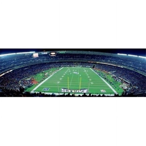 Panoramic Images PPI81543S Philadelphia Eagles Nfl Football Veterans Stadium Philadelphia Pa Poster Print, 18 x 6