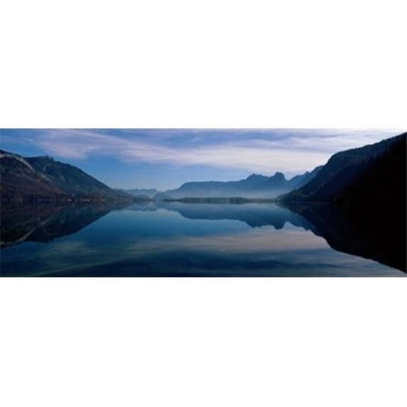 Panoramic Images PPI82191L St. Wolfgangsee and Alps Salzkammergut Austria Poster Print by Panoramic Images - 36 x 12