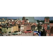 Panoramic Images PPI91389L High angle view of a city  Warsaw  Poland Poster Print by Panoramic Images - 36 x 12