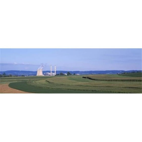 Panoramic Images Power Plant Energy Poster Print by Panoramic Images - 36 x 12