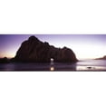 thumbnail image 1 of Panoramic Images  Silhouette of a cliff on the beach Pfeiffer Beach Big Sur California USA Poster Print by Panoramic Images - 36 x 12, 1 of 1
