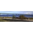 thumbnail image 1 of Panoramic Images  Suspension bridge across a strait Mackinac Bridge Mackinaw City Michigan USA Poster Print by Panoramic Images - 36 x 12, 1 of 1