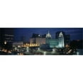 thumbnail image 1 of Panoramic Images PPI83144L Temple lit up at night  Mormon Temple  Salt Lake City  Utah  USA Poster Print by Panoramic Images - 36 x 12, 1 of 1