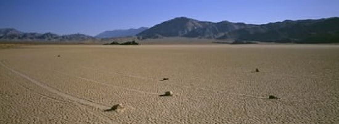 Panoramic View Of An Arid Landscape Death Valley National Park Nevada California USA Canvas Art - Panoramic Images (18 x 7)