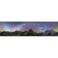 thumbnail image 1 of Panoramic View of Mt. Everest Khumbu Glacier Nuptse & Pumori Mountains in Nepal Poster Print, 56 x 14 - Large, 1 of 1