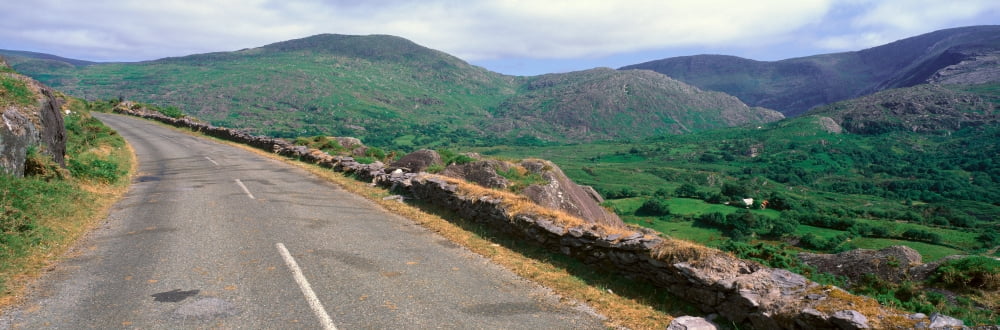 Panoramic view of Healy Pass Cork Ireland Canvas Art - Panoramic Images (27 x 9)