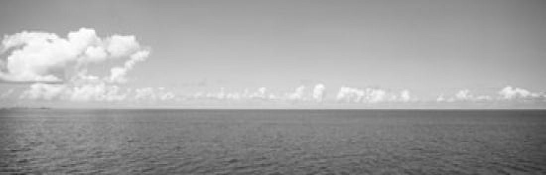Panoramic view of the ocean Atlantic Ocean Bermuda Canvas Art - Panoramic Images (18 x 6)