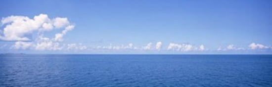 Panoramic view of the ocean Atlantic Ocean Bermuda Canvas Art - Panoramic Images (18 x 6)