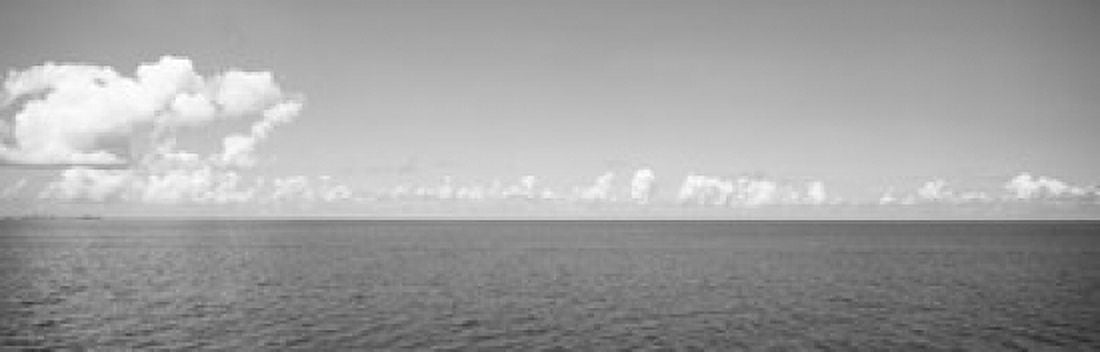Panoramic view of the ocean Atlantic Ocean Bermuda Canvas Art - Panoramic Images (36 x 12)