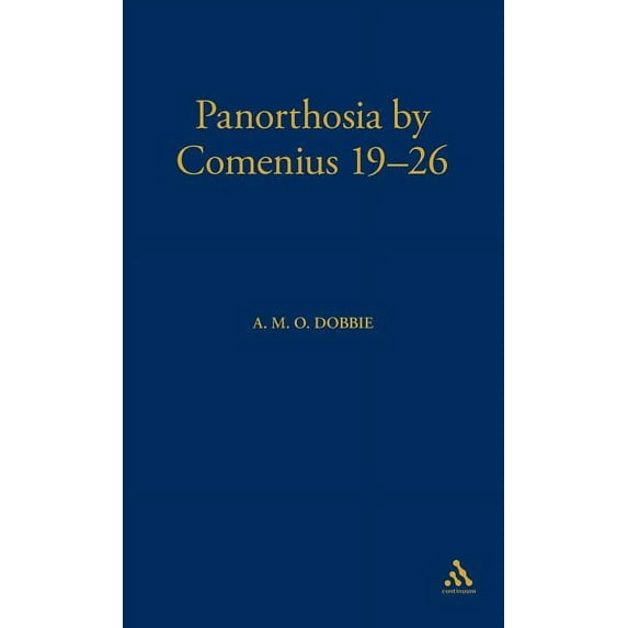 Panorthosia by Comenius 19-26, (Hardcover)