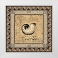 thumbnail image 1 of Panossian, Paul 26x26 White Modern Wood Framed Museum Art Print Titled - Shell Works III, 1 of 4