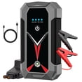 thumbnail image 1 of Panpaddle Portable Car Jump Starter - 4000A 10000 mAh for 12V Gas Diesel - Black, 1 of 11