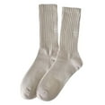 thumbnail image 1 of Panpant Socks for Women, Women Thin Cotton Socks Soft Cotton Bootie Socks Women Above Ankle Crew Socks Khaki One Size, 1 of 4