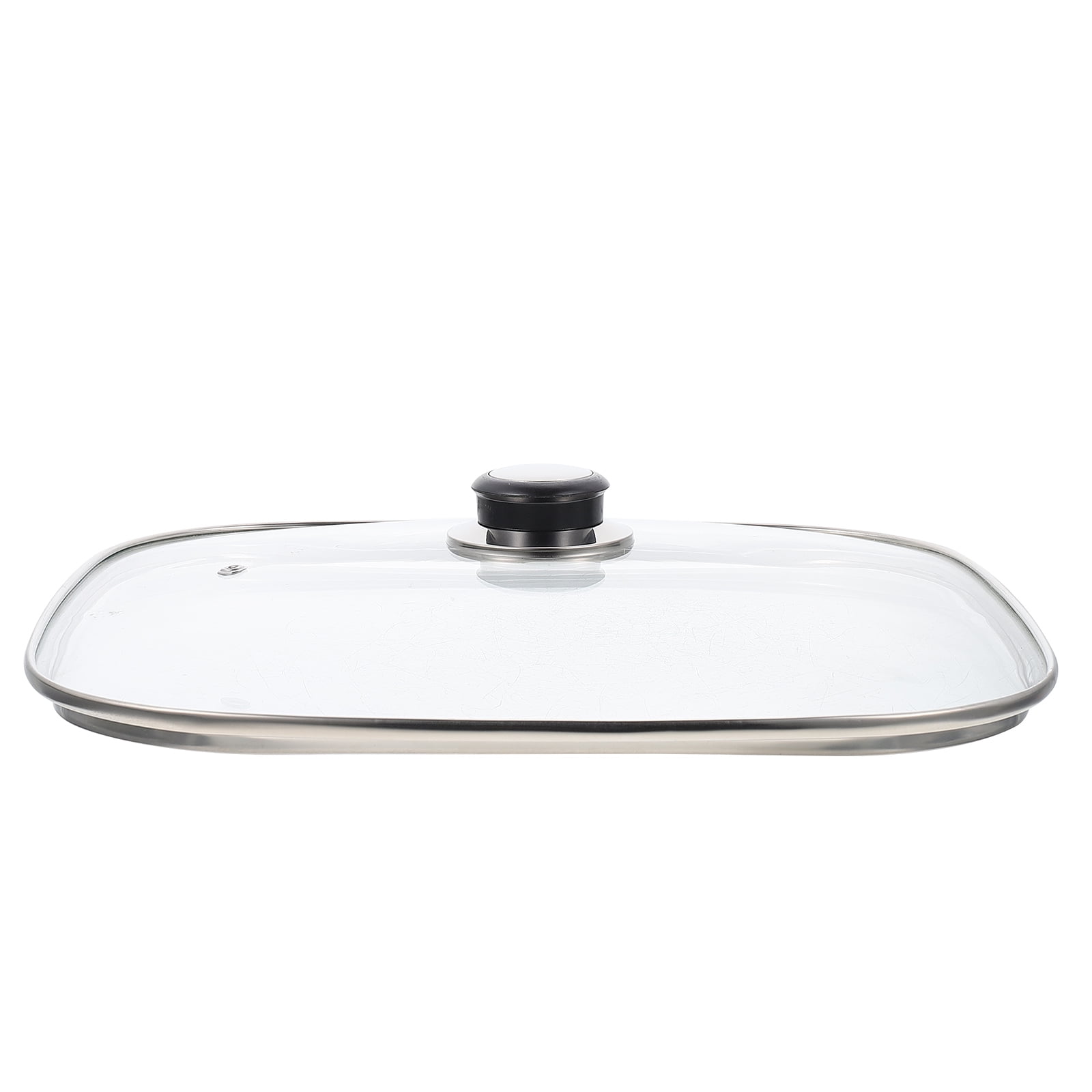 Pans Cookware Electric Food Warmer Glass Cover Cast Iron Skillet Lid Dish Saucepans for