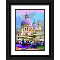 thumbnail image 1 of Pansanit, Surapol 11x14 Black Ornate Wood Framed with Double Matting Museum Art Print Titled - Street Coffee, 1 of 4