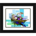 thumbnail image 1 of Pansanit, Surapol 18x15 Black Ornate Wood Framed with Double Matting Museum Art Print Titled - The Boat, 1 of 4