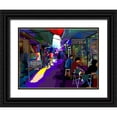 thumbnail image 1 of Pansanit, Surapol 32x25 Black Ornate Wood Framed with Double Matting Museum Art Print Titled - City Corner Art, 1 of 4