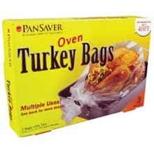Pansaver Turkey Roasting Bags - 36 per case.