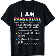 Pansexual Definition LGBT Rainbow Pride Parade Best Friends T-Shirt