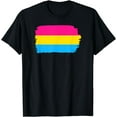 thumbnail image 1 of Pansexual Flag. Pride Flag. LGBTQ pride T-Shirt, 1 of 4