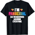 thumbnail image 1 of Pansexual Pan Pride Flag Saying LGBTQ Funny LGBT Ally Gift T-Shirt, 1 of 4