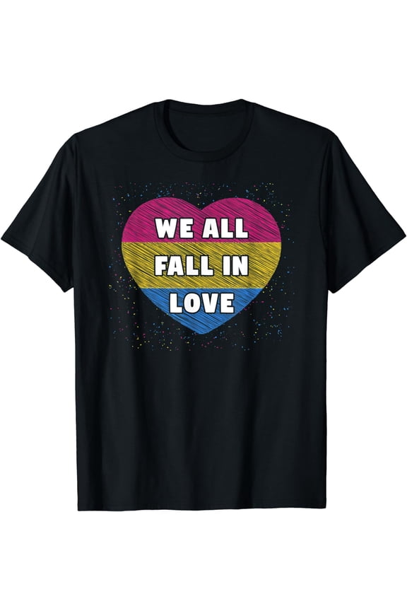 Pansexual Pride Flag Colors Panicorn LGBTQ Pan T-Shirt