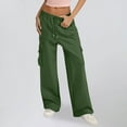 thumbnail image 1 of Pant for Women Ndbuld Women Sports Pants Trousers Jogging Sweatpants Jogger Pants Deal of The Week Army Green M, 1 of 5