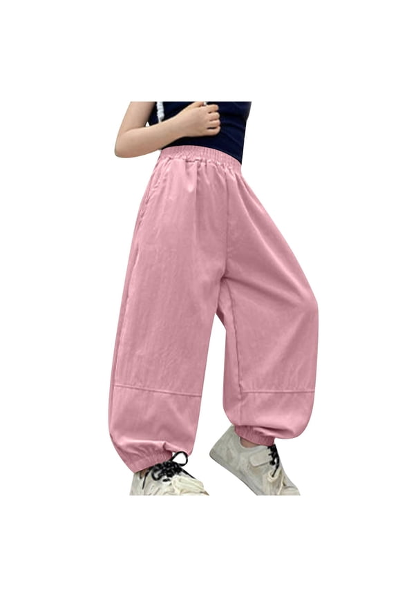 Pantalon Escolar Para Niña Girl Flare Pants Girl Clothes 5T Youth Girls Softball Pants Kids Pants Girls 12 Year Old Girl Clothes