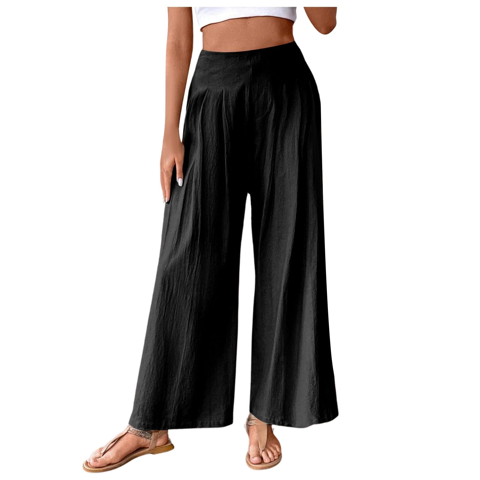 Maja - Pantalons Stretch en Lin Respirant Premium