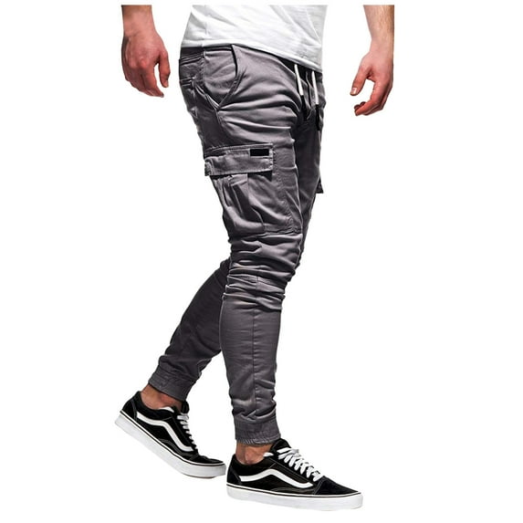 Pantalones Tácticos Para Hombre, Extreme Motion Men's Fleece Lined Slim Fit Sweatpants For Men Pantalones Para Stretchy Work Pants Mens Big And Tall Fleece Lined Cargo Pants Cold Xxl Gray