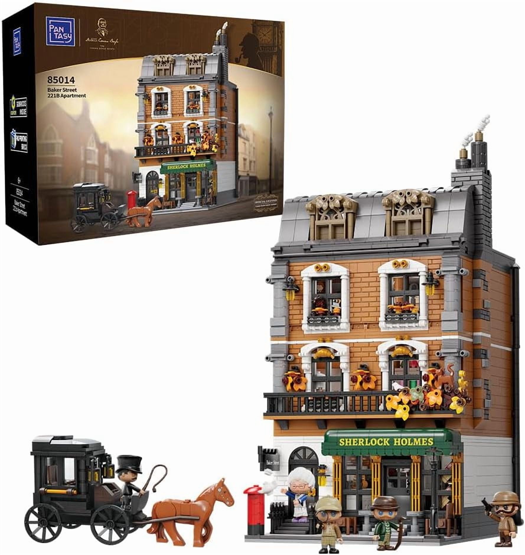 Pantasy Sherlock Baker Street 221B Apartment | Set 85014 - Walmart.com