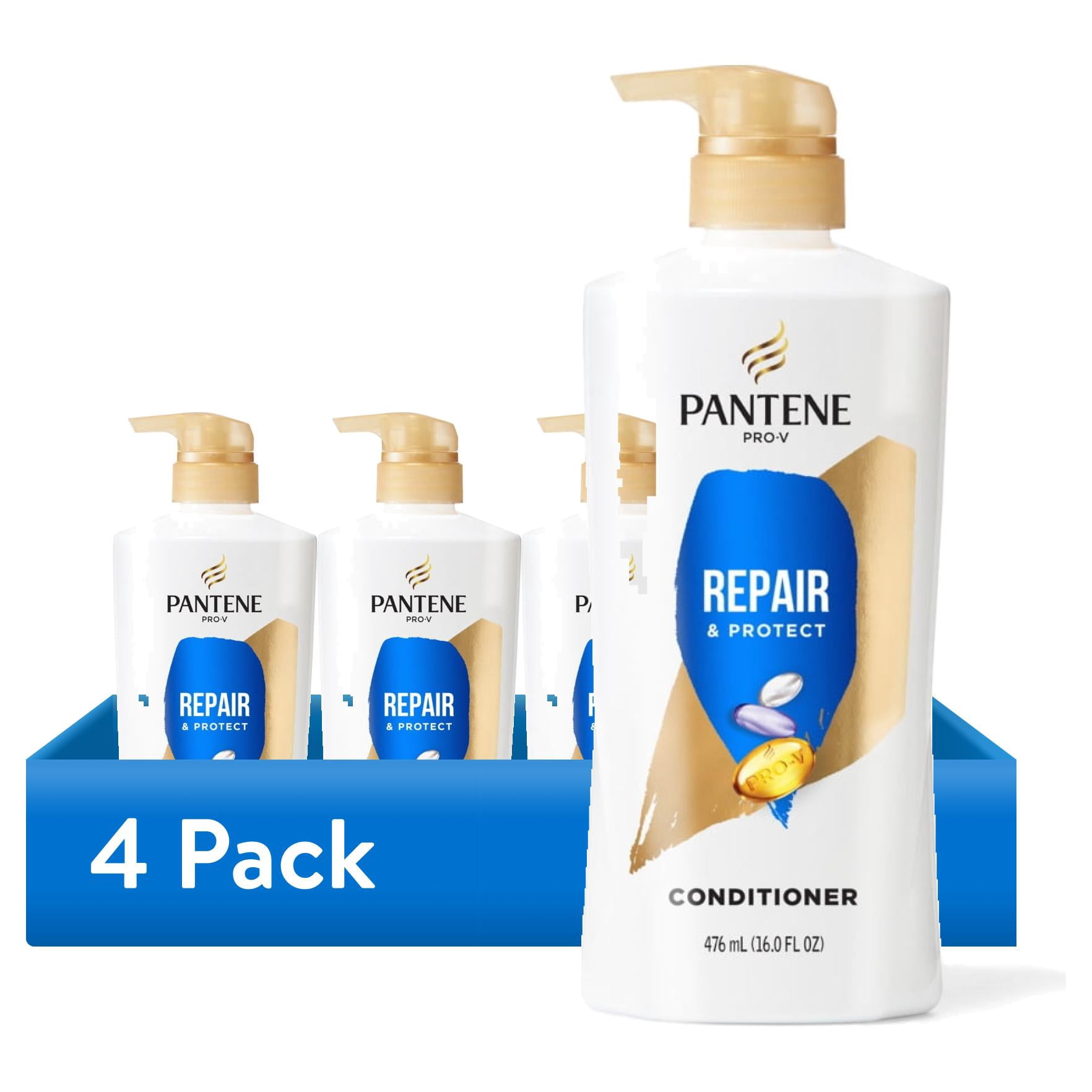 (4 pack) Pantene Pro-V Daily Conditioner Repair & Protect Shine Enhancing , 16.0 fl oz