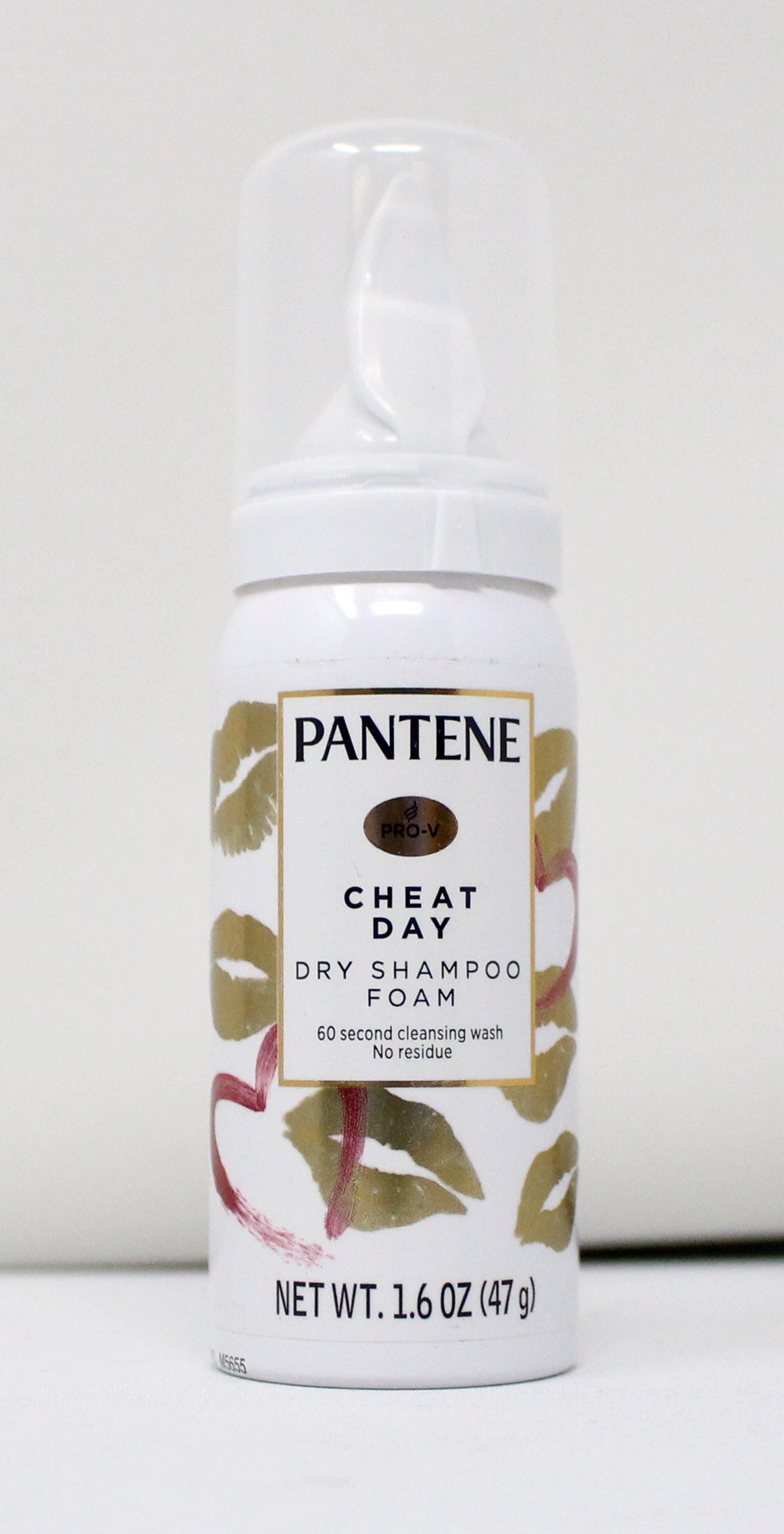 Pantene Cheat Day Dry Shampoo Foam 60 Second Cleansing Wash Trial