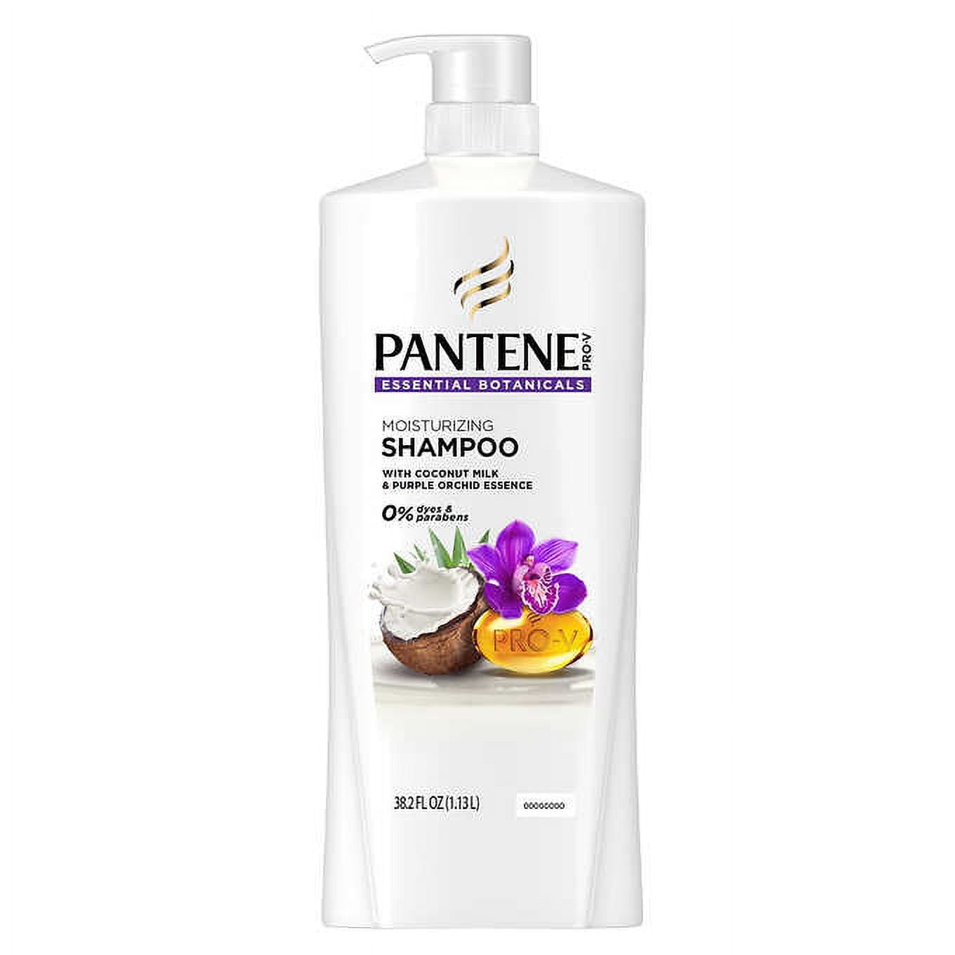 Pantene Essentials Botanicals Shampoo With Coconut Milk and Purple